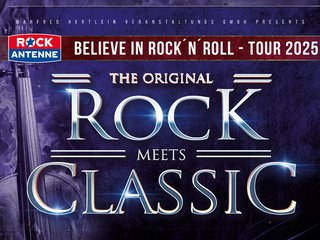 Believe in Rock’n’Roll Tour 2025 mit großem Orchester & Rockband